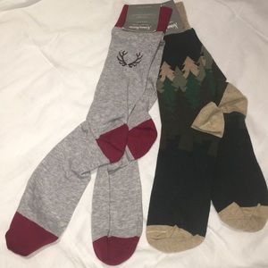 Set of 2 Men’s Neiman Marcus Cotton Dress Socks